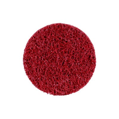 Scotch-Brite™ Roloc™ Precision Surface Conditioning-schijf, PN-DR, medium, TR, 50.8 mm, 25/binnenverpakking, 100 stuks/doos, dispenserverpakking