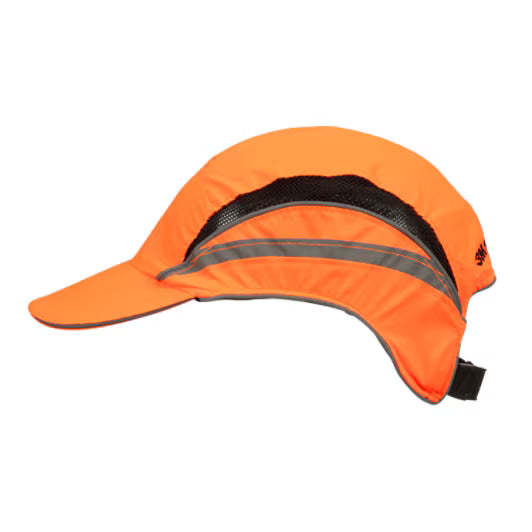 3M™ First Base™ 3 Stootpet 2021875, Classic, hi-viz, oranje, standaardklep, 70 mm
