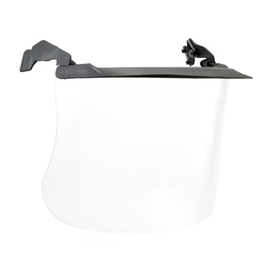 3M™ Gelaatsscherm, standaard klep, acetaat, helder, V4D