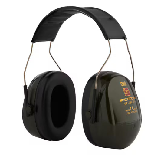3M™ PELTOR™ Optime™ III Gehoorkappen, zwart/rood, hoofdband, H540A-411-SV