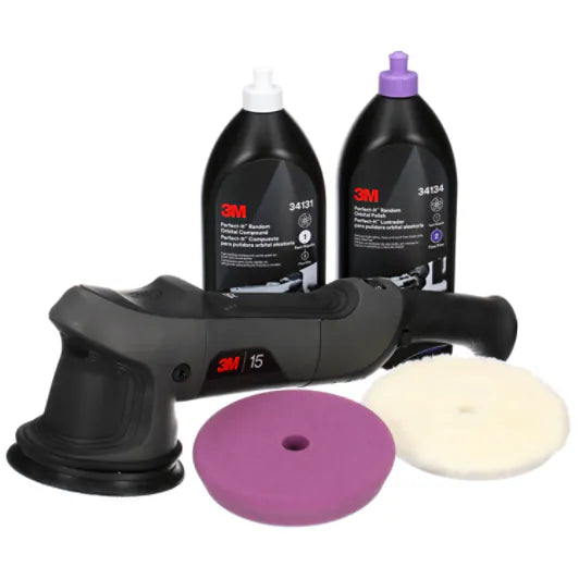 3M™ Perfect-It™ Excentrische polijstmachine, 15 mm, 230V, 50Hz, stekker F, 34102E