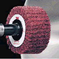 Scotch-Brite™ Roloc™+ Clean & Finish Lamellenborstel FF-ZR, 63 mm x 32 mm, S FIN