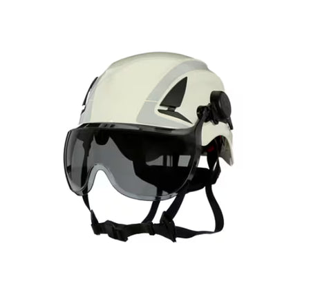3M™ SecureFit™ Kort vizier voor X5-serie Veiligheidshelm, X5000 en X5500, grijs anti-condens krasbestendig polycarbonaat, X5-SV02-CE