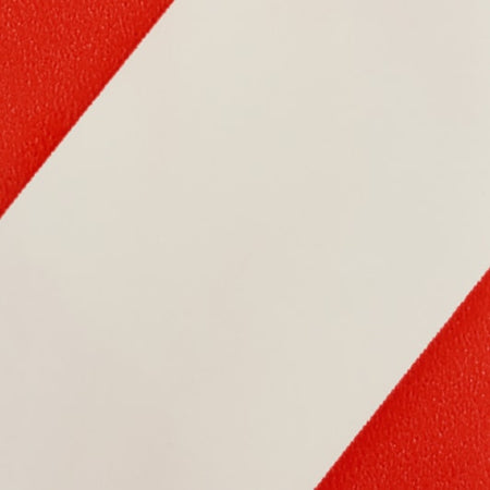 3M™ Waarschuwingsmarkeringtape 767i, Wit/Rood, 50 mm x 33 m