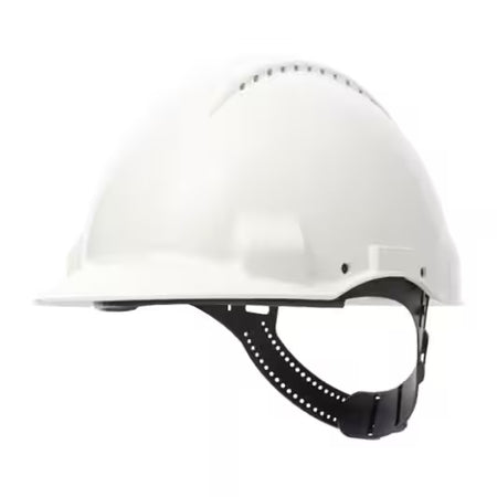 3M™ Veiligheidshelm, Uvicator, pinlock, ventilatie, kunststof zweetband, wit, G3000CUV-VI