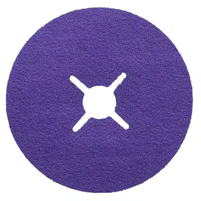 3M™ Cubitron™ 3 Fiberschijf 1187C, 60+, 150 mm x 22 mm, Slotted, 25/Bag, 100 ea/Case