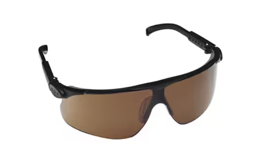 3M™ Maxim™ Veiligheidsbril, zwart/grijs montuur, DX, bronskleurige lens, 13226