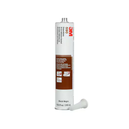 3M™ Polyurethaan Glaskit 590, Zwart, 310 ml