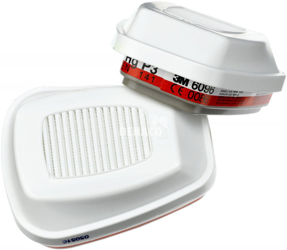 3M 6096 Gas-, damp- en stoffilter A1E1HgP3R