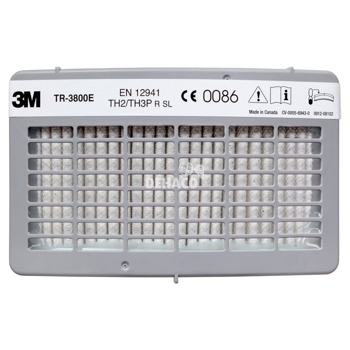 3M S-657 Premium hoofdkap met dubbele schouderbedekking