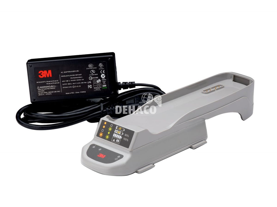 3M Versaflo TR-641E Laadstation enkelvoudig met voeding voor TR-600
