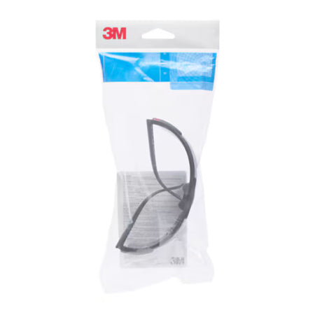 3M™ Veiligheidsbrillen 2750-serie, zwart montuur, krasbestendig/anticondens, grijze lenzen, 2751