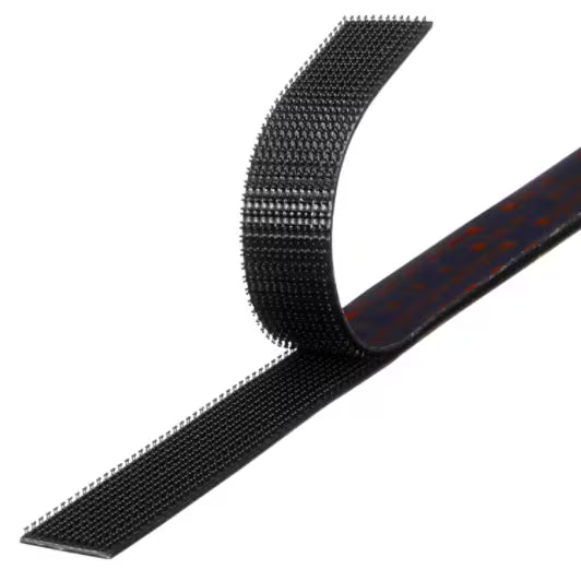 3M™ Dual Lock™ Hersluitbaar Klikband SJ3552CF, Zwart, 19 mm x 45.7 m, 5.7 mm, 26 kopjes/cm²