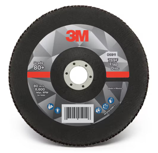 3M™ Lamellenschijf 769F, T27, 115 mm x 22,23 mm, 120+