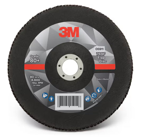 3M™ Lamellenschijf 769F, T27, 115 mm x 22,23 mm, 120+