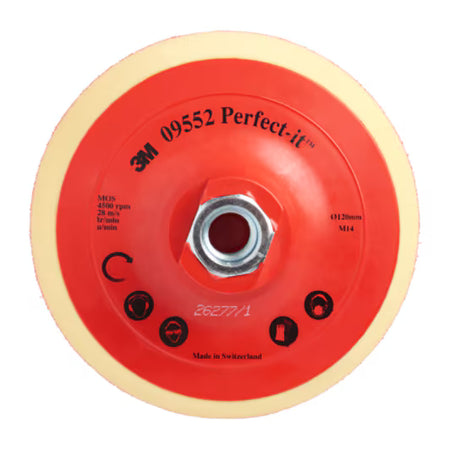 3M™ Perfect-It™ Steunpad, 125 mm, M14 aansluiting, 09552