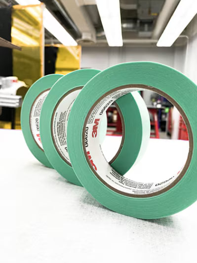 3M™ Precisie Maskeertape, Groen, 6.35 mm x 55 m, 06525