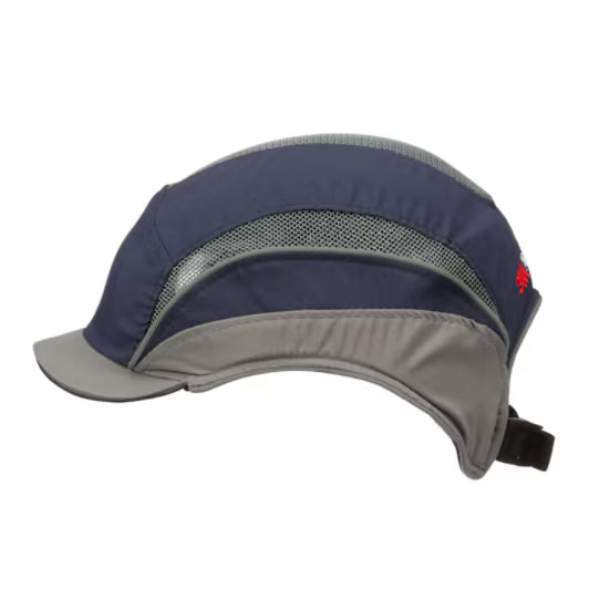 3M™ First Base™ 3 Stootpet 2031215, Elite, marineblauw/grijs, microklep, 25 mm, aangepast