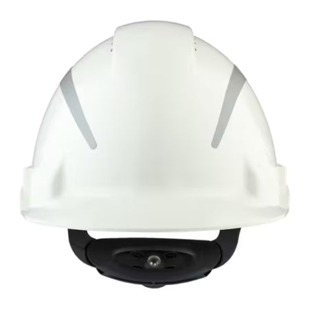 3M™ Veiligheidshelm, Uvicator, ratelverstelling, ventilatie, reflecterend, kunststof zweetband, wit, G3000NUV-R-VI