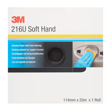 3M™ Soft Hand schuurrol 216U, 114 mm x 25 m, P320, 50335