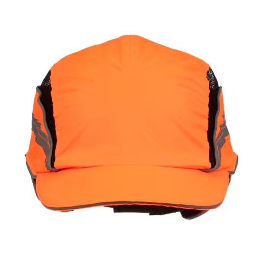 3M™ First Base™ 3 Stootpet 2021874, Classic, hi-viz, oranje, korte klep, 55 mm, aangepast