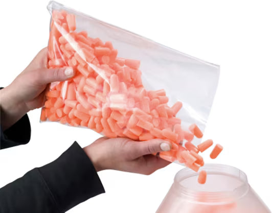 3M™ Oordoppen, bijvulzak, zonder koord, 1100R
