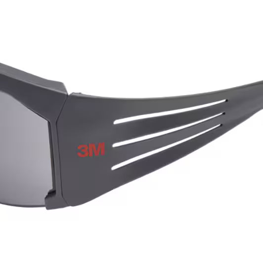 3M™ SecureFit™ 600 Veiligheidsbril, grijs montuur, Scotchgard™ condenswerende en krasbestendige coating (K&N), grijze lenzen, SF602SGAF-EU, 20/doos