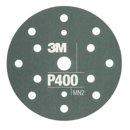 3M™ Hookit™ Flexibele Schuurschijf 270J, 150 mm, 15 gaten, P400, 34417