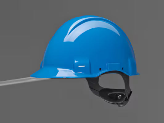 3M™ Veiligheidshelm, Uvicator, pinlock, zonder ventilatie, 440 V diëlektrisch, kunststof zweetband, groen, G3001CUV-GP