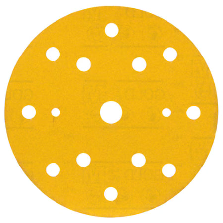 3M™ Hookit™ Gold Schuurschijf 288U, 150 mm, 15 gaten, 220, 51548