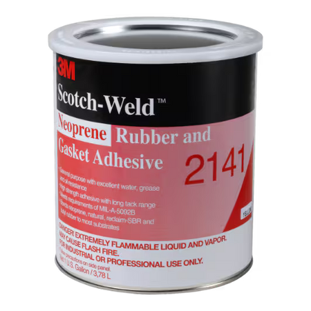 3M™ Neopreenlijm voor Rubber en Pakkingen 2141, Geel, 900 ml