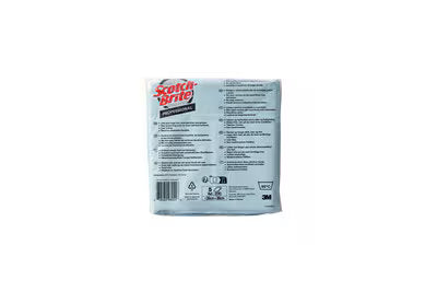 Scotch-Brite™ High Performance Microvezeldoek 2010, Blauw, 360 mm x 360 mm, 5/Pak, 10 Pak/Doos