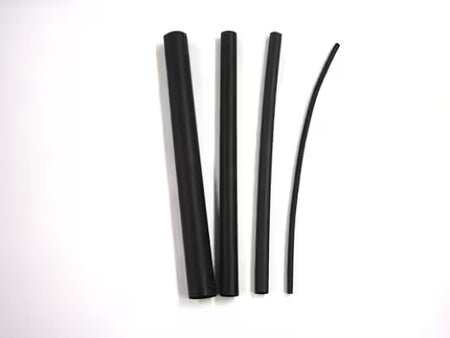 3M™ GTI Dunwandige Warmtekrimpkousbuis, Zwart, 76/38 mm, 1 m