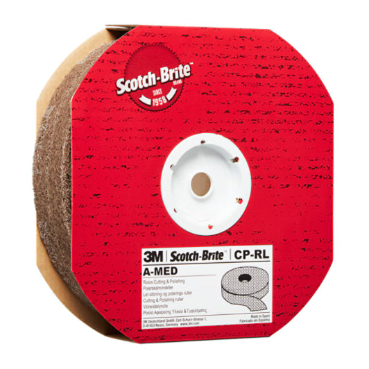 Scotch-Brite™ Cut & Polish Schuurrol CP-RL, 25 mm x 5 mm, A MED