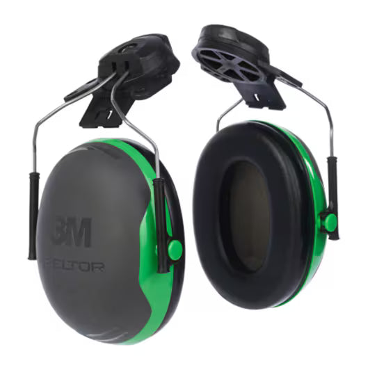 3M™ PELTOR™ Gehoorkappen,  groen, helmbevestiging, X1P3