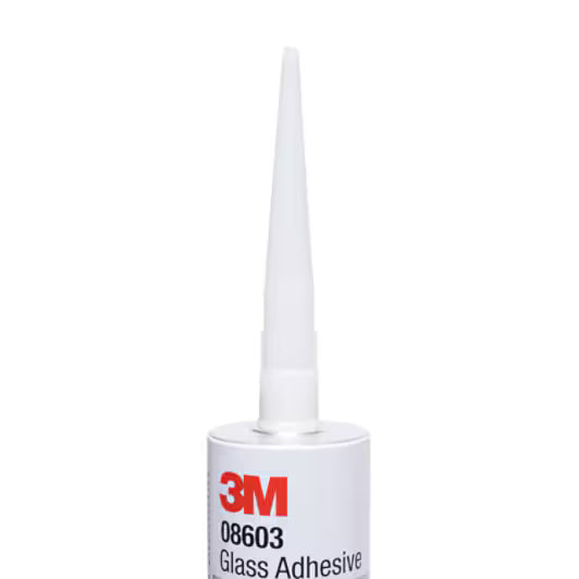 3M™ Urethaan voorruitlijm, Standaard, zwart, 310 ml, patroon, 08603