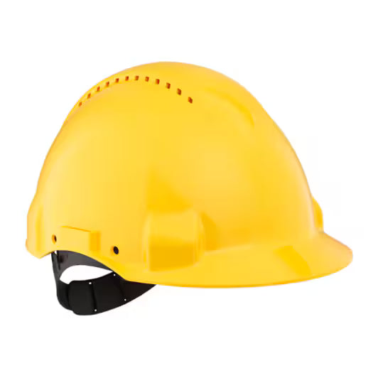 3M™ Veiligheidshelm, Uvicator, pinlock, ventilatie, kunststof zweetband, geel, G3000CUV-GU