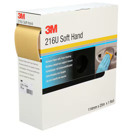 3M™ Soft Hand schuurrol 216U, 114 mm x 25 m, P500, 50338