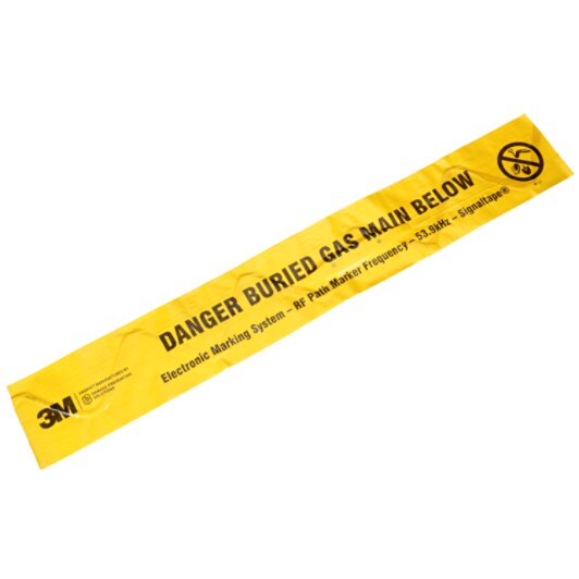 3M™ EMS-waarschuwingstape (Electronic Marking System) 7905-XT, geel, 152 mm, gas, 152 m, 1 doos/verpakking