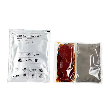 3M™ Scotchcast™ 90-NA 3 Giethars-Lijnverbindingsmof, 0,6/1 kV, 4x 25 - 50 mm²