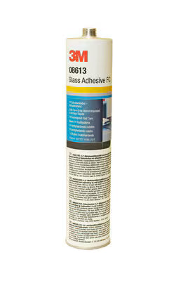 3M™ Urethaan voorruitlijm, Fast Cure, Zwart, 310 ml patroon, 08613