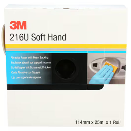 3M™ Soft Hand schuurrol 216U, 114 mm x 25 m, P320, 50335