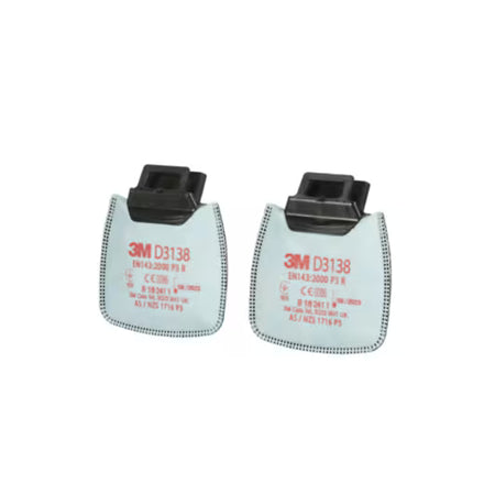3M™ Secure Click™ Deeltjesfilter tegen hinderlijke niveaus van organische dampen/zure gassen en ozon tot 10x OEL, P3 R, D3138