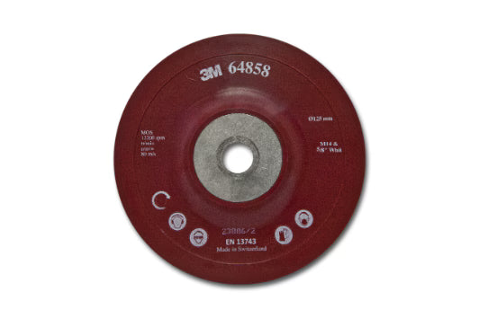 3M™ Vlakke Fibre Schijf Back-up Pad, 125 mm, vormbaar