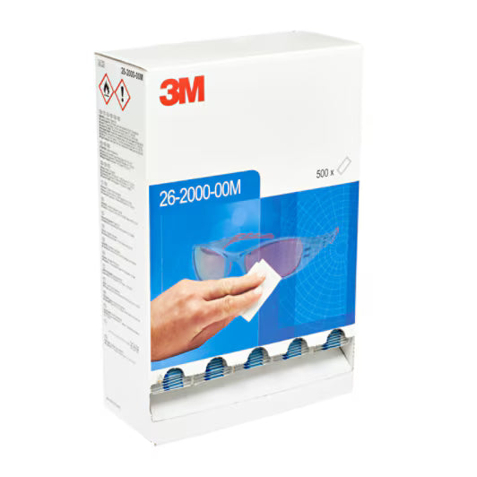 3M™ Dispenser met lenzendoekjes voor eenmalig gebruik, 26-2000-00, 500/disp