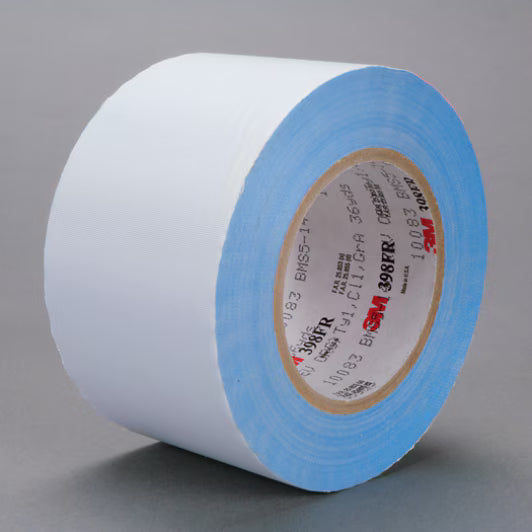 3M™ Vlamvertragende Afdichtingstape 398FR, Wit, 50.8 mm x 33 m, 0.18 mm