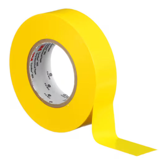 3M™ Temflex™ Vinyl isolatietape 165, Geel, 19 mm x 25 m