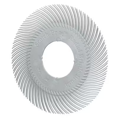 Scotch-Brite™ radiale precisieborstel, PN-RB, 120+, 152,4 mm (6 inch), type C, zonder adapter