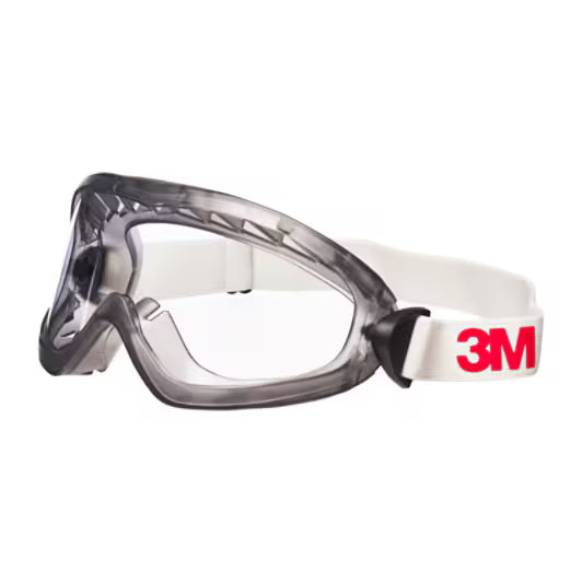 3M™ Ruimzichtbril Serie 2890, afgedicht, anticondens, heldere acetaatlens, 2890SA