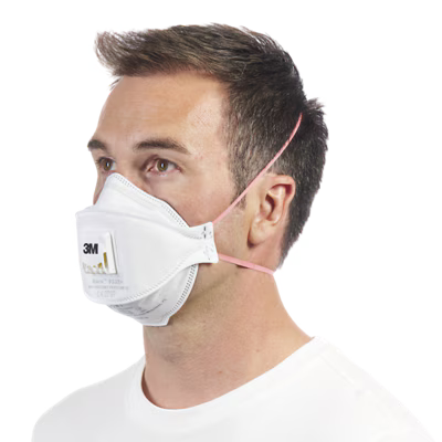 3M™ Aura™ Comfort Cool Flow™ Stofmasker 9332+, FFP3, met ventiel, 5/verpakking